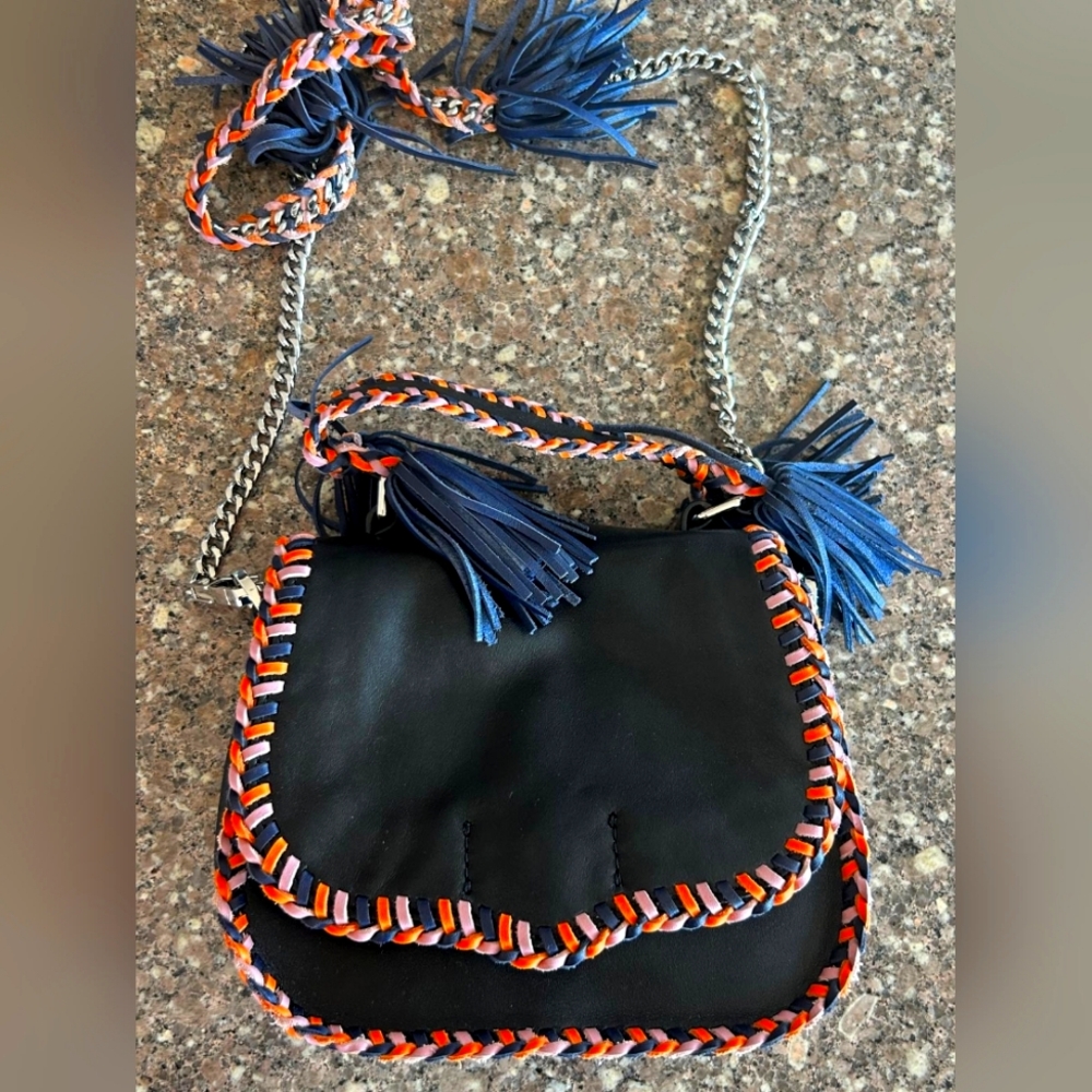 Rebecca Minkoff Leather Tassel Sachel
